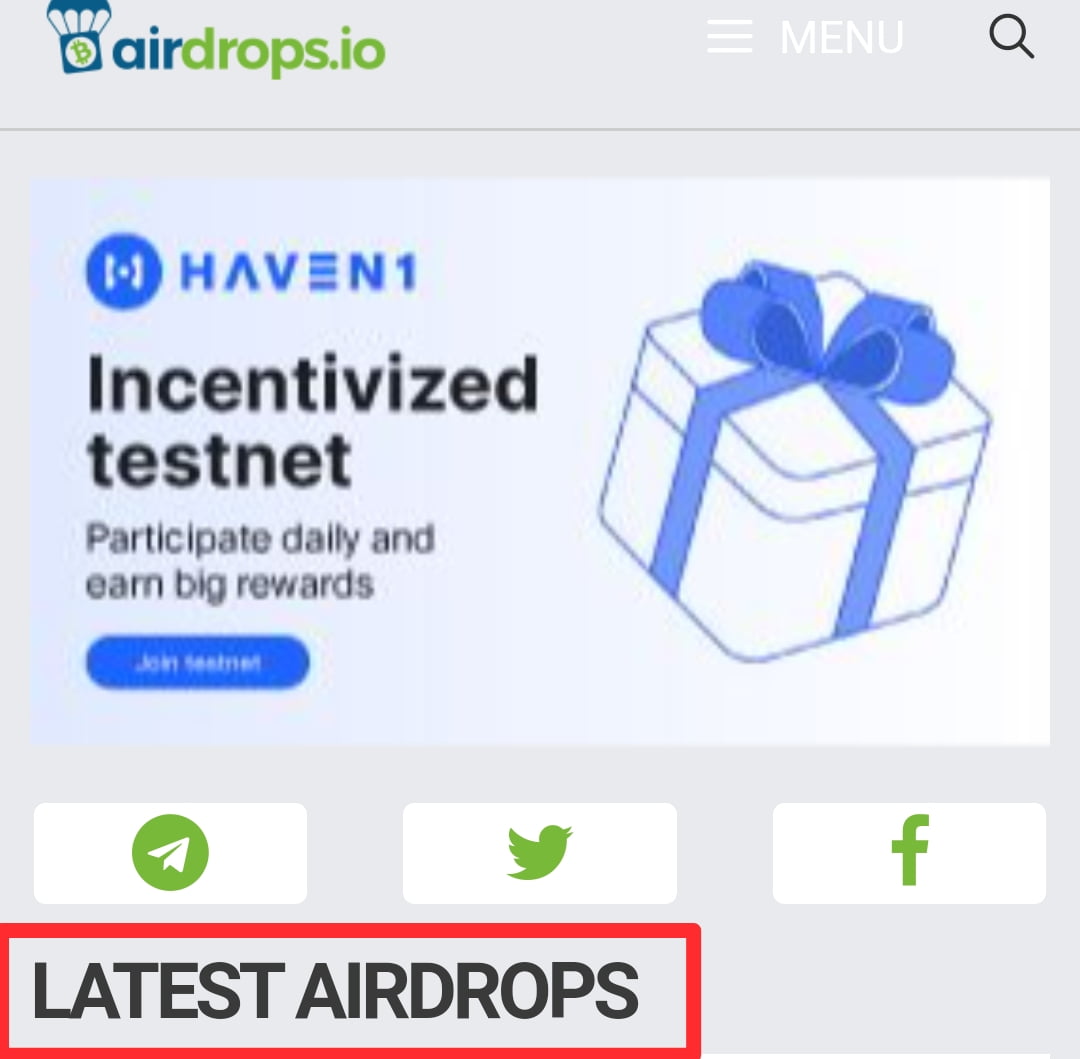 Airdrops io for haunting or farming Airdrops on Solana